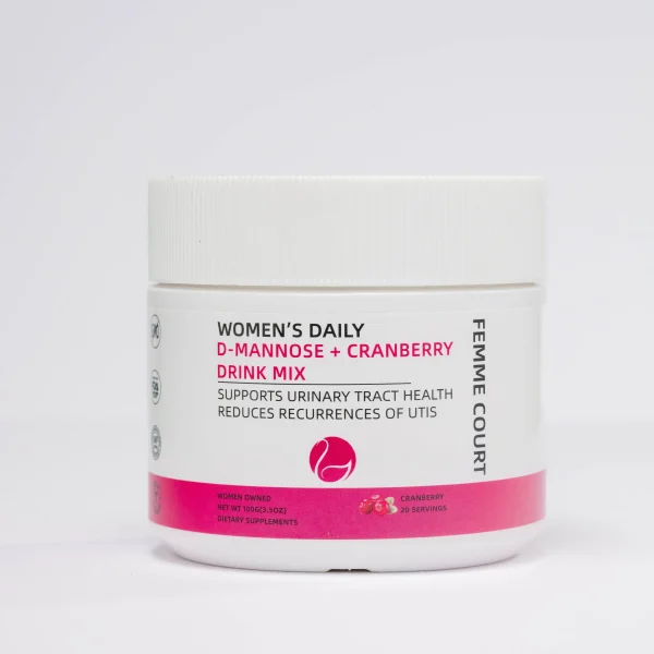 Women's Daily D-Mannose + Cranberry UTI Support Drink Mix